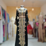 Royal Ebony Elegance Caftan