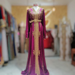 1-Majestic Alliance - Royal Fuchsia Caftan